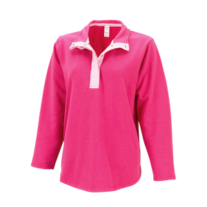 Hot Pink Stripe Pullover